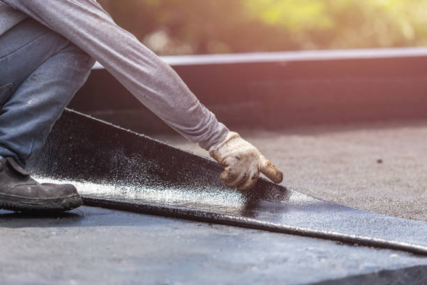Professional Exterior Waterproofing technician working in Dunreith, IN